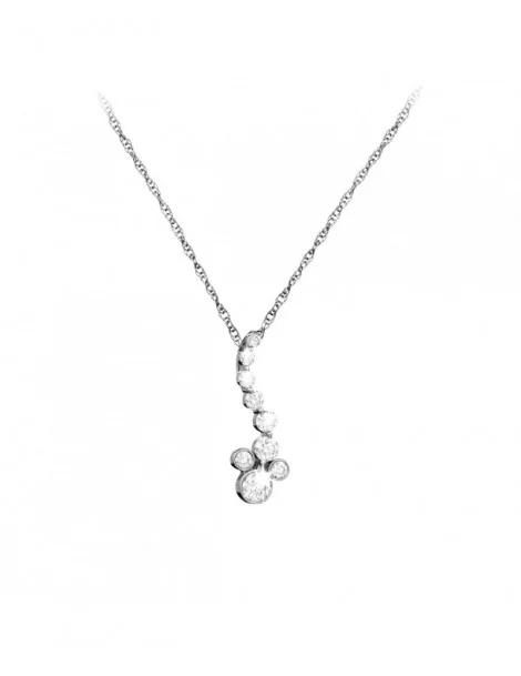Mickey Mouse Diamond Necklace – Platinum $1,296.00 ADULTS