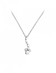 Mickey Mouse Diamond Necklace – Platinum $1,296.00 ADULTS