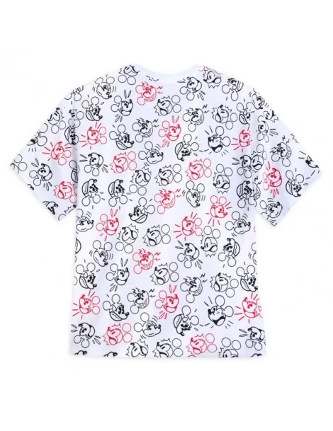 Mickey Mouse Allover T-Shirt for Adults $4.89 MEN