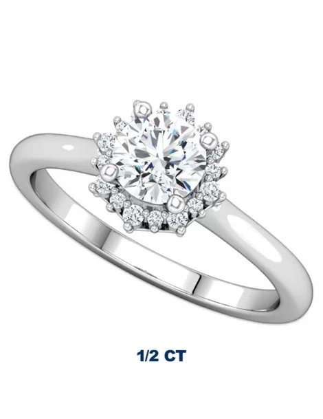 Disney Crown Fairy Tale Diamond Engagement Ring $1,320.00 ADULTS