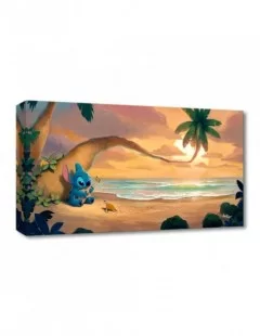 Stitch ''Sunset Serenade'' Giclée on Canvas by Rob Kaz – Limited Edition $37.20 HOME DECOR
