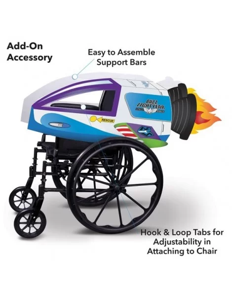 Buzz Lightyear Spaceship Wheelchair Cover Set by Disguise – Toy Story $18.40 BOYS