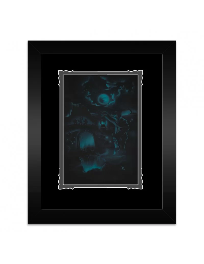The Haunted Mansion ''Room for One More'' Framed Deluxe Print by Noah $40.96 COLLECTIBLES