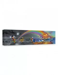 ''Mickey Makes Our Day'' Giclée on Canvas by Jim Warren $37.19 COLLECTIBLES