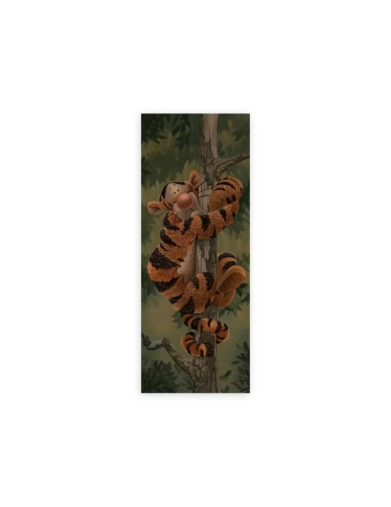 Tigger ''Don't look Down'' by Jared Franco Hand-Signed & Numbered Canvas Artwork – Limited Edition $211.20 COLLECTIBLES