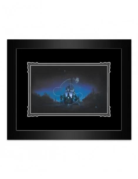Cinderella Castle ''40 Magical Years'' Framed Deluxe Print by Noah $43.52 COLLECTIBLES